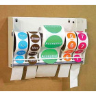 Warehouse multi-roll label dispenser 